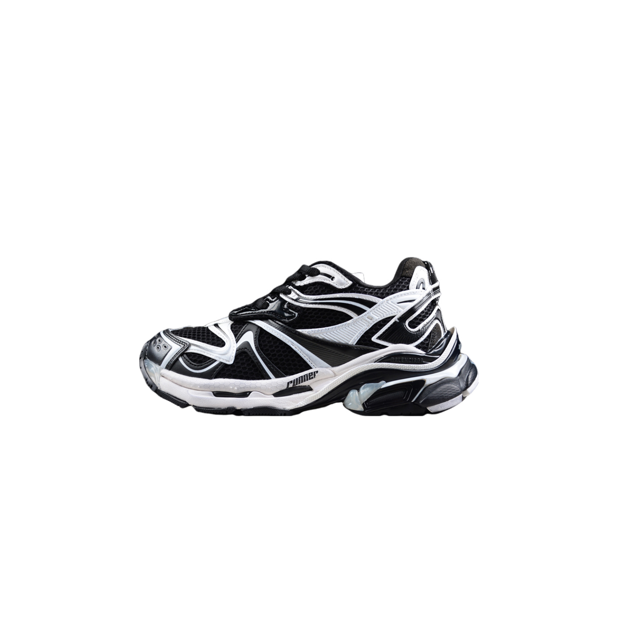 Ba*len*cia*ga runner black white 779088w3rnp0213
